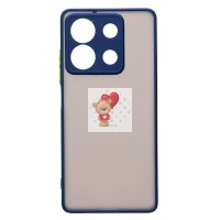 Чехол-накладка для Xiaomi Redmi Note 13 5G Global (темно-синий) - PC041