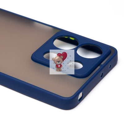 Чехол-накладка для Xiaomi Redmi Note 13 5G Global (темно-синий) - PC041