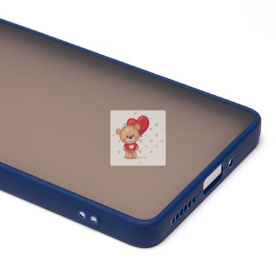 Чехол-накладка для Xiaomi Redmi Note 13 5G Global (темно-синий) - PC041