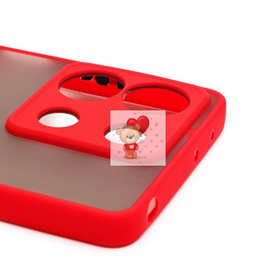 Чехол-накладка для Xiaomi Redmi Note 13 5G Global (красный) - PC041