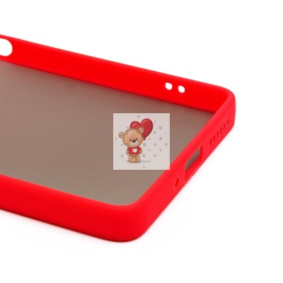 Чехол-накладка для Xiaomi Redmi Note 13 5G Global (красный) - PC041