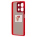 Чехол-накладка для Xiaomi Redmi Note 13 5G Global (красный) - PC041