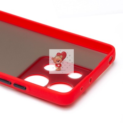 Чехол-накладка для Xiaomi Redmi Note 13 5G Global (красный) - PC041