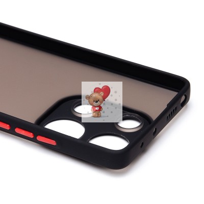 Чехол-накладка для Xiaomi Redmi Note 13 Pro 4G Global (черный) - PC041