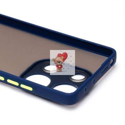 Чехол-накладка для Xiaomi Redmi Note 13 Pro 4G Global (темно-синий) - PC041