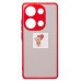 Чехол-накладка для Xiaomi Redmi Note 13 Pro 4G Global (красный) - PC041
