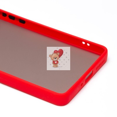 Чехол-накладка для Xiaomi Redmi Note 13 Pro 4G Global (красный) - PC041