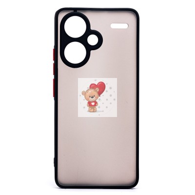 Чехол-накладка для Xiaomi Redmi Note 13 Pro 5G (черный) - PC041 Чехол-накладка для Xiaomi Redmi Note 13 Pro 5G (черный) - PC041