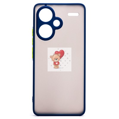 Чехол-накладка для Xiaomi Redmi Note 13 Pro 5G (темно-синий) - PC041 Чехол-накладка для Xiaomi Redmi Note 13 Pro 5G (темно-синий) - PC041