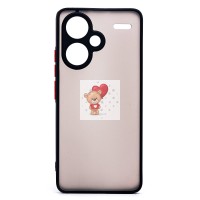 Чехол-накладка для Xiaomi Redmi Note 13 Pro+ (черный) - PC041