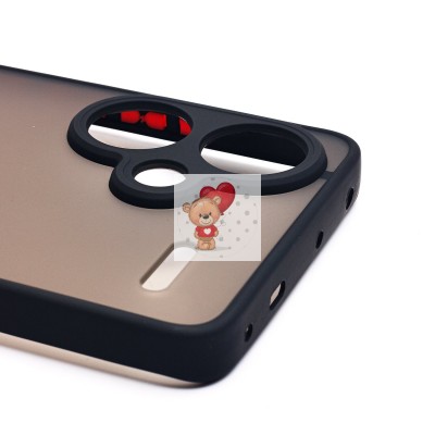 Чехол-накладка для Xiaomi Redmi Note 13 Pro+ (черный) - PC041