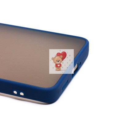 Чехол-накладка для Xiaomi Redmi Note 13 Pro+ (темно-синий) - PC041