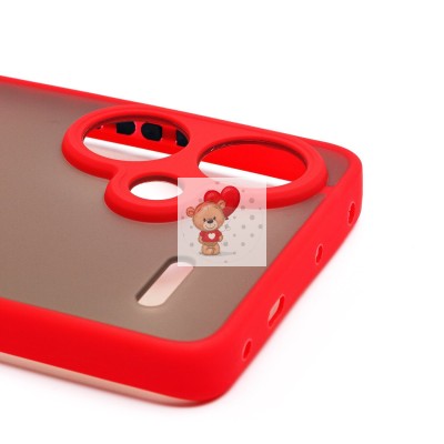 Чехол-накладка для Xiaomi Redmi Note 13 Pro+ (красный) - PC041 Чехол-накладка для Xiaomi Redmi Note 13 Pro+ (красный) - PC041