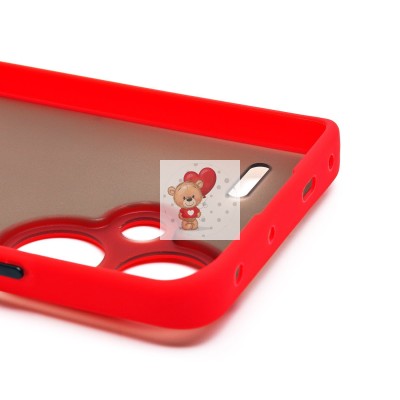 Чехол-накладка для Xiaomi Redmi Note 13 Pro+ (красный) - PC041 Чехол-накладка для Xiaomi Redmi Note 13 Pro+ (красный) - PC041