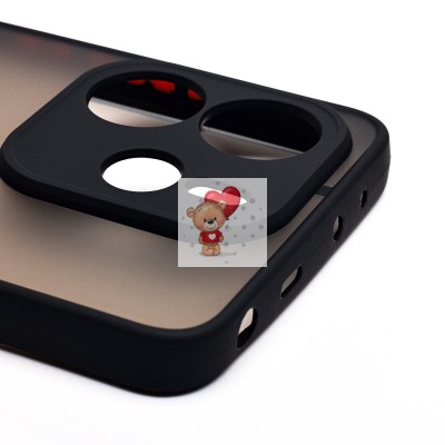 Чехол-накладка для Xiaomi Redmi Note 14 4G (черный) - PC041