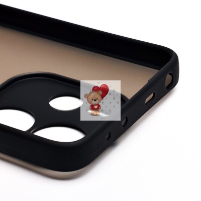 Чехол-накладка для Xiaomi Redmi Note 14 4G (черный) - PC041