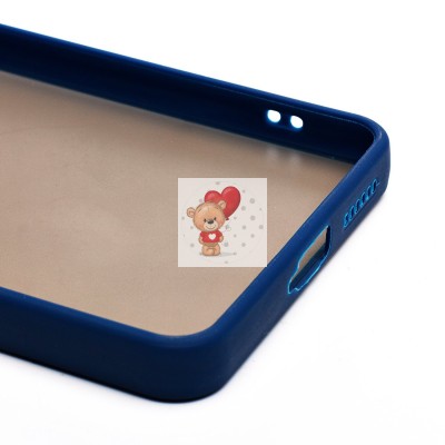 Чехол-накладка для Xiaomi Redmi Note 14 4G (темно-синий) - PC041