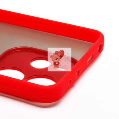 Чехол-накладка для Xiaomi Redmi Note 14 4G (красный) - PC041