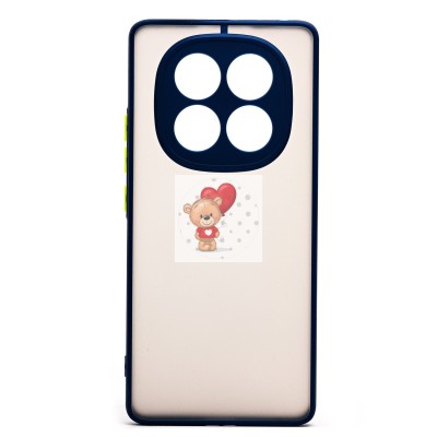 Чехол-накладка для Xiaomi Redmi Note 14 Pro 4G (темно-синий) - PC041 Чехол-накладка для Xiaomi Redmi Note 14 Pro 4G (темно-синий) - PC041