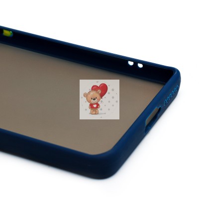 Чехол-накладка для Xiaomi Redmi Note 14 Pro 4G (темно-синий) - PC041