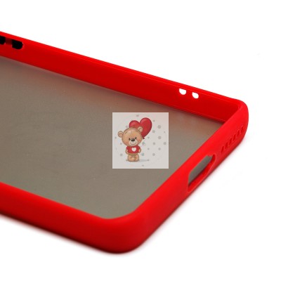 Чехол-накладка для Xiaomi Redmi Note 14 Pro 4G (красный) - PC041