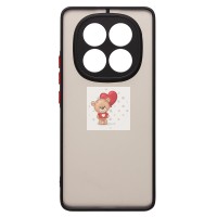 Чехол-накладка для Xiaomi Redmi Note 14 Pro 5G Global (черный) - PC041