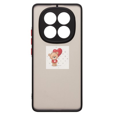 Чехол-накладка для Xiaomi Redmi Note 14 Pro 5G Global (черный) - PC041 Чехол-накладка для Xiaomi Redmi Note 14 Pro 5G Global (черный) - PC041