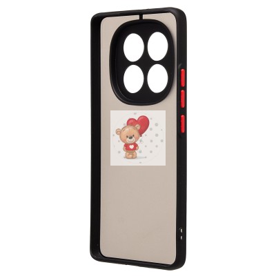 Чехол-накладка для Xiaomi Redmi Note 14 Pro 5G Global (черный) - PC041