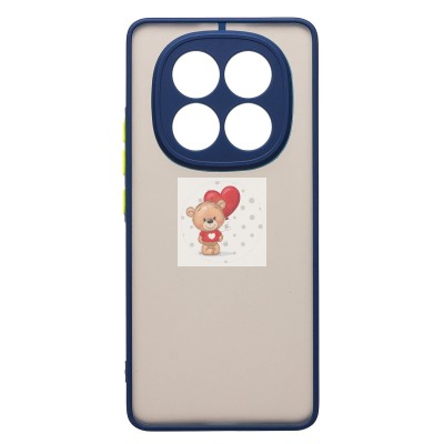 Чехол-накладка для Xiaomi Redmi Note 14 Pro 5G Global (темно-синий) - PC041 Чехол-накладка для Xiaomi Redmi Note 14 Pro 5G Global (темно-синий) - PC041