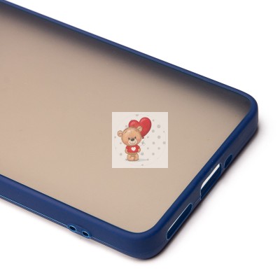 Чехол-накладка для Xiaomi Redmi Note 14 Pro 5G Global (темно-синий) - PC041