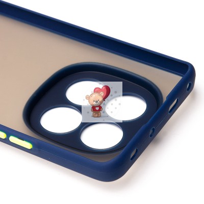 Чехол-накладка для Xiaomi Redmi Note 14 Pro 5G Global (темно-синий) - PC041