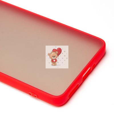 Чехол-накладка для Xiaomi Redmi Note 14 Pro 5G Global (красный) - PC041