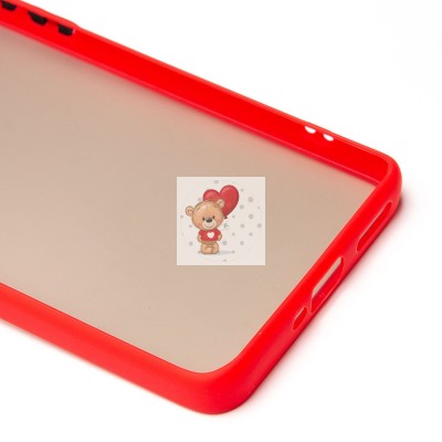 Чехол-накладка для Xiaomi Redmi Note 14 Pro 5G Global (красный) - PC041