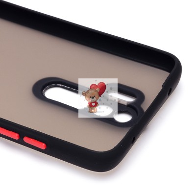 Чехол-накладка для Xiaomi Redmi Note 8 Pro (черный/черный) - PC041