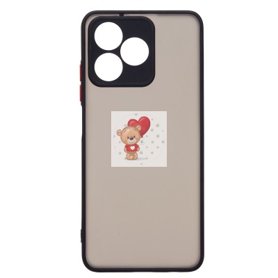 Чехол-накладка для OPPO Realme C51 (черный) - PC041