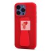 Чехол-накладка для Apple iPhone 13 Pro с подставкой и магнитом (красный) - PC058