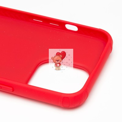 Чехол-накладка для Apple iPhone 13 Pro с подставкой и магнитом (красный) - PC058