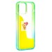 Чехол-накладка для Apple iPhone 12 (светло-зеленый) - PC068