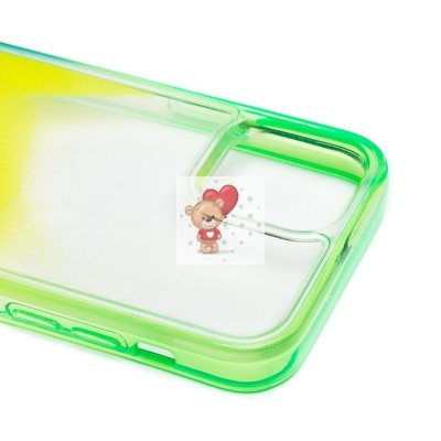 Чехол-накладка для Apple iPhone 12 (светло-зеленый) - PC068