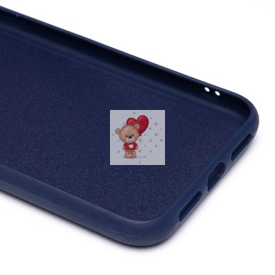 Чехол-накладка для Apple iPhone 11 россыпь кристаллов (ледяной синий) - PC071 POSH SHINE