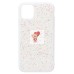 Чехол-накладка для Apple iPhone 11 россыпь кристаллов (белый) - PC071 POSH SHINE