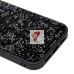 Чехол-накладка для Apple iPhone 12 Pro россыпь кристаллов (черный) - PC071 POSH SHINE