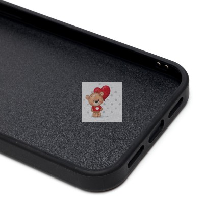 Чехол-накладка для Apple iPhone 12 Pro россыпь кристаллов (черный) - PC071 POSH SHINE