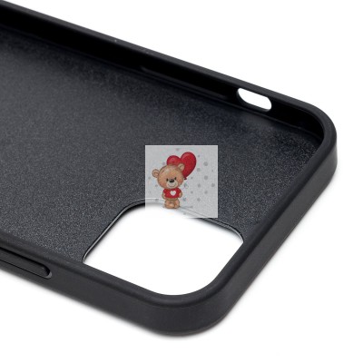 Чехол-накладка для Apple iPhone 12 Pro россыпь кристаллов (черный) - PC071 POSH SHINE