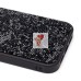 Чехол-накладка для Apple iPhone 13 Pro россыпь кристаллов (черный) - PC071 POSH SHINE