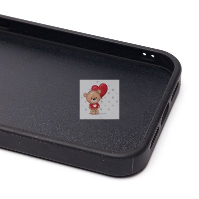 Чехол-накладка для Apple iPhone 13 Pro россыпь кристаллов (черный) - PC071 POSH SHINE