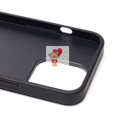 Чехол-накладка для Apple iPhone 13 Pro россыпь кристаллов (черный) - PC071 POSH SHINE