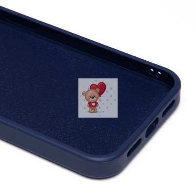 Чехол-накладка для Apple iPhone 13 россыпь кристаллов (ледяной синий) - PC071 POSH SHINE Чехол-накладка для Apple iPhone 13 россыпь кристаллов (ледяной синий) - PC071 POSH SHINE