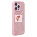 Чехол-накладка для Apple iPhone 14 Pro Max россыпь кристаллов (розовый) - PC071 POSH SHINE Чехол-накладка для Apple iPhone 14 Pro Max россыпь кристаллов (розовый) - PC071 POSH SHINE