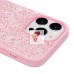 Чехол-накладка для Apple iPhone 14 Pro Max россыпь кристаллов (розовый) - PC071 POSH SHINE Чехол-накладка для Apple iPhone 14 Pro Max россыпь кристаллов (розовый) - PC071 POSH SHINE